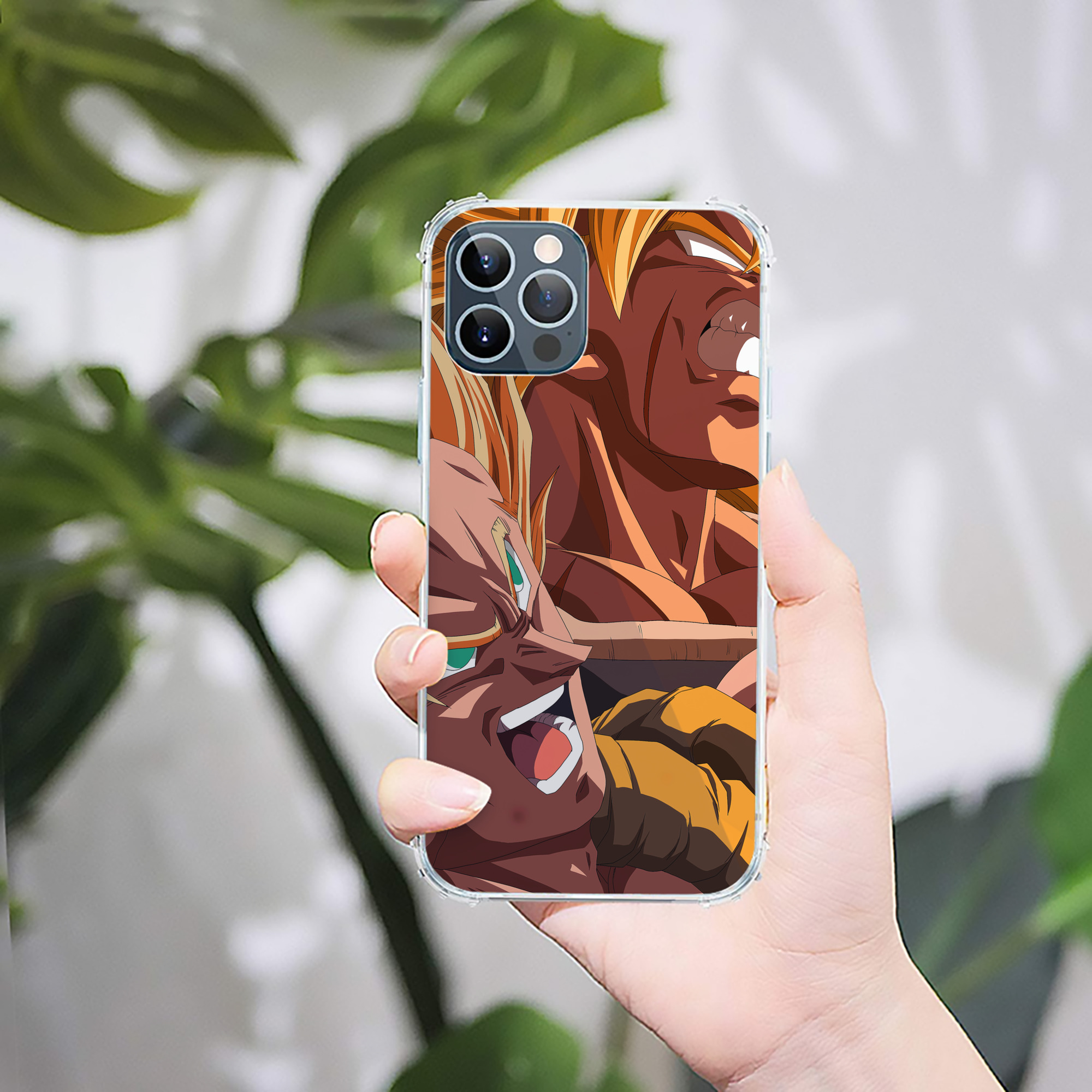 （画像用） ドラゴンボール DRAGON BALL 【iPhone 12シリーズ対応】透明スマホケース（クリアソフトケース）